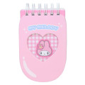 Japan Sanrio Mini Notepad - My Melody / Tokimeki Heisei Kogal Mobile Style - 1