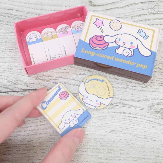 Japan Sanrio Index Sticky Notes - Cinnamoroll / Retro Box - 3