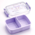 Japan Sanrio Bento Lunch Box 450ml - Kuromi / Ribbon Purple - 2