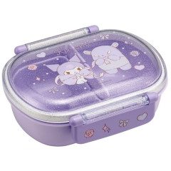 Japan Sanrio Bento Lunch Box 360ml - Kuromi / Ribbon Purple