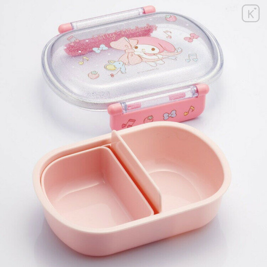 Japan Sanrio Bento Lunch Box 360ml - My Melody / Ribbon Pink - 2