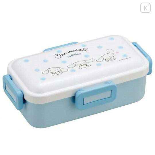 Japan Sanrio Bento Lunch Box 530ml - Cinnamoroll / Wink Blue - 1