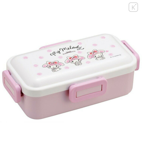 Japan Sanrio Bento Lunch Box 530ml - My Melody / Wink Pink - 1