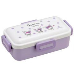 Japan Sanrio Bento Lunch Box 530ml - Kuromi / Wink Purple