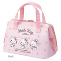 Japan Sanrio Insulated Cooler Lunch Bag - Hello Kitty / Wink Pink - 3