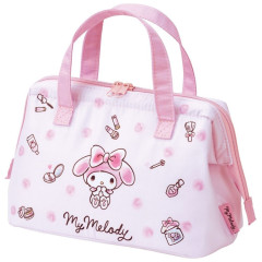 Japan Sanrio Insulated Cooler Lunch Bag - My Melody / Wink Pink