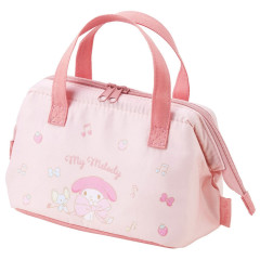 Japan Sanrio Insulated Cooler Lunch Bag - My Melody / Ribbon Pink