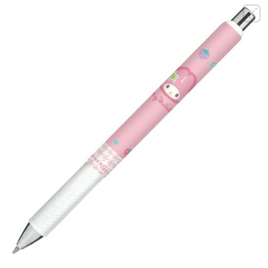 Japan Sanrio EnerGel Gel Pen - My Melody : Y2k Houndstooth - 1