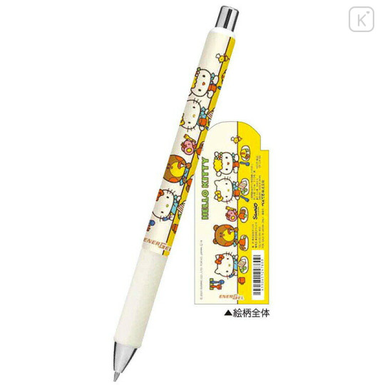 Japan Sanrio EnerGel Gel Pen - Hello Kitty / Retro Friends - 2