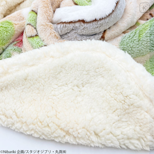 Japan Ghibli Sheep Boa Blanket Large - My Neighbor Totoro / Strawberry - 2