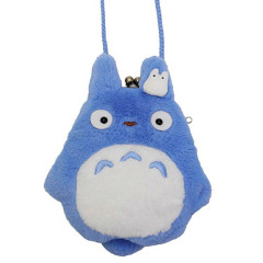 Japan Ghibli Mascot Neck Pouch - My Neighbor Totoro / Blue