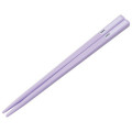 Japan Sanrio Chopsticks with Case - Kuromi / Ribbon Purple - 3