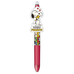 Japan Peanuts FriXion Ball 3 Slim Color Multi Erasable Gel Pen - Snoopy : Happiness 75th Anniversary Colorful
