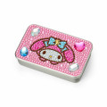 Japan Sanrio Original Candy & Can Case - My Melody / Stone Deco - 1