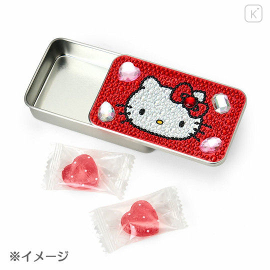 Japan Sanrio Original Candy & Can Case - My Melody / Stone Deco - 3