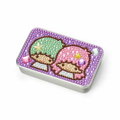 Japan Sanrio Original Candy & Can Case - Little Twin Stars / Stone Deco