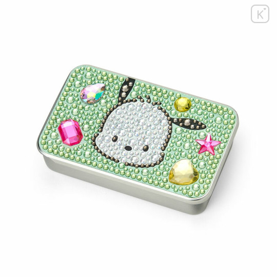 Japan Sanrio Original Candy & Can Case - Pochacco / Stone Deco - 1