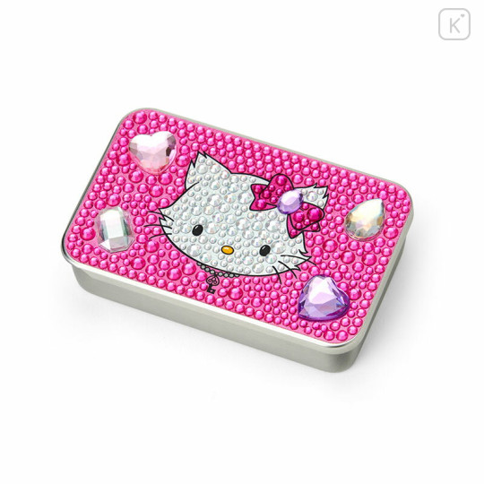 Japan Sanrio Original Candy & Can Case - Charmmy Kitty / Stone Deco - 1