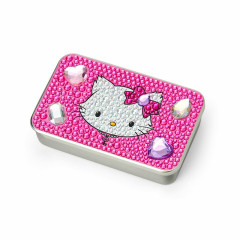 Japan Sanrio Original Candy & Can Case - Charmmy Kitty / Stone Deco