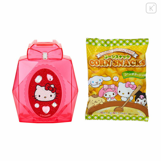 Japan Sanrio Original Sweets & Clear Case - Hello Kitty / Stone Deco - 2