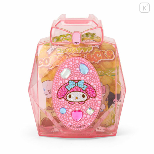 Japan Sanrio Original Sweets & Clear Case - My Melody / Stone Deco - 1