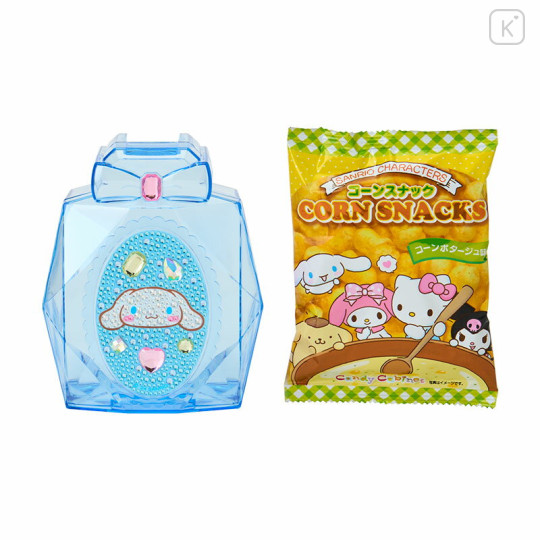 Japan Sanrio Original Sweets & Clear Case - Cinnamoroll / Stone Deco - 2