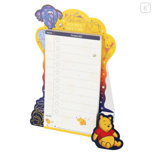 Japan Tokyo Disney Resort Todo Memo - Pooh's Dreams - 1