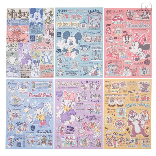 Japan Tokyo Disney Resort Memo Pad - Mickey & Friends - 3