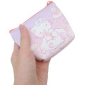 Japan Sanrio Triangular Mini Pouch - Hello Kitty / Heaven Sky - 2