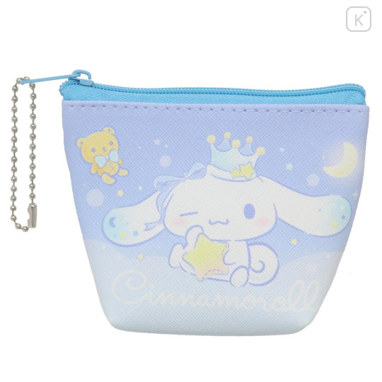 Japan Sanrio Triangular Mini Pouch - Cinnamoroll / Heaven Sky - 1