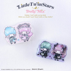 Japan Sanrio Acrylic Clip Set - Little Twin Stars / Dolly Mix