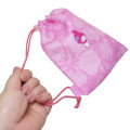 Japan Sanrio Drawstring Pouch - My Melody / Hibiscus - 2