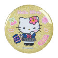 Japan Sanrio Secret Glitter Tin Badge - Hello Kitty / Gogo Gal Collection Blind Box - 5