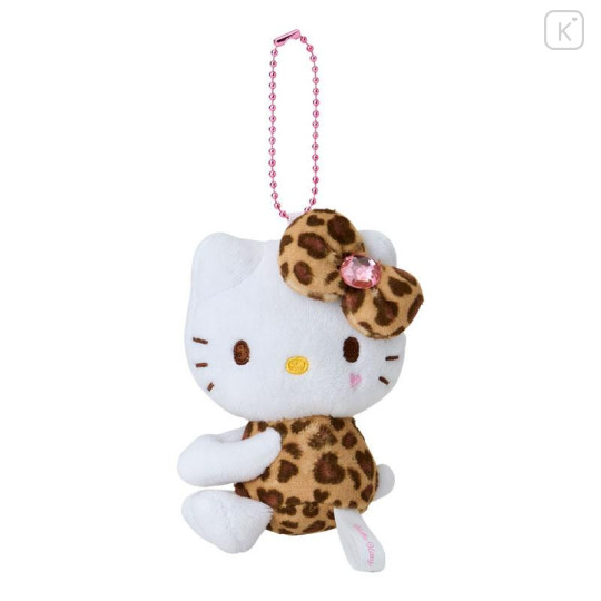 Japan Sanrio Hug Mascot - Hello Kitty / Gogo Gal Collection Leopard - 1