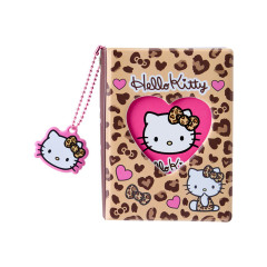 Japan Sanrio 90s Collect Card Album - Hello Kitty / Gogo Gal Collection Leopard