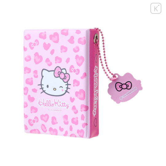 Japan Sanrio 90s Collect Card Album - Hello Kitty / Gogo Gal Collection Leopard Pink - 2