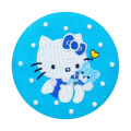 Japan Sanrio Secret Embroidery Can Badge - Hello Kitty / Sky Blue Blind Box - 4