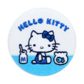 Japan Sanrio Secret Embroidery Can Badge - Hello Kitty / Sky Blue Blind Box - 5