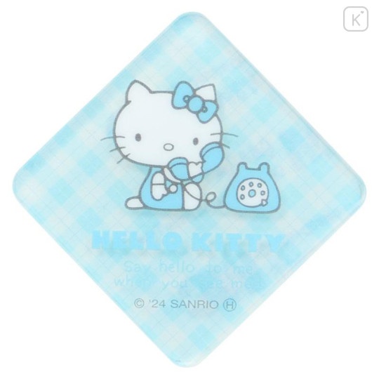 Japan Sanrio Secret Acrylic Sticker - Hello Kitty / Sky Blue Blind Box - 6