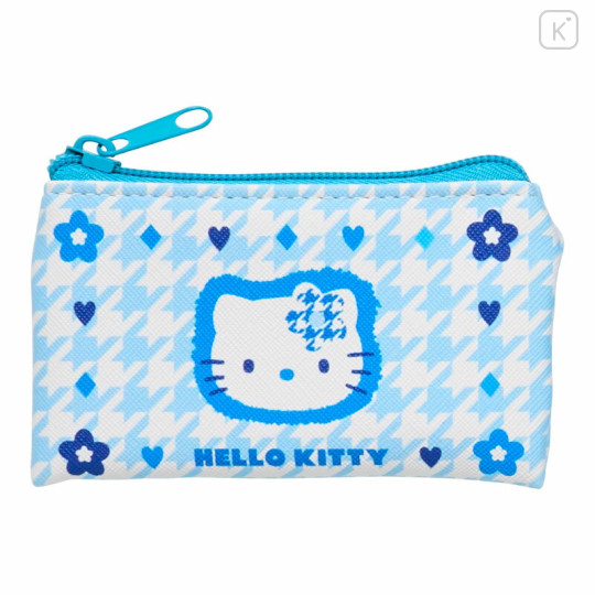 Japan Sanrio Secret Flat Mini Pouch - Hello Kitty / Sky Blue Blind Box - 3