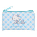 Japan Sanrio Secret Flat Mini Pouch - Hello Kitty / Sky Blue Blind Box - 6