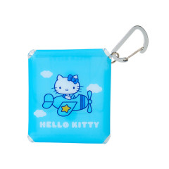 Japan Sanrio Clear Multi Case (SS) - Hello Kitty / Sky Blue Airplane