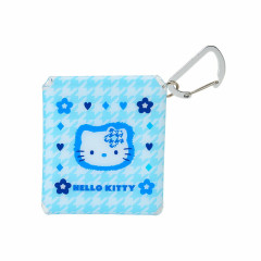 Japan Sanrio Clear Multi Case (SS) - Hello Kitty / Sky Blue Houndstooth