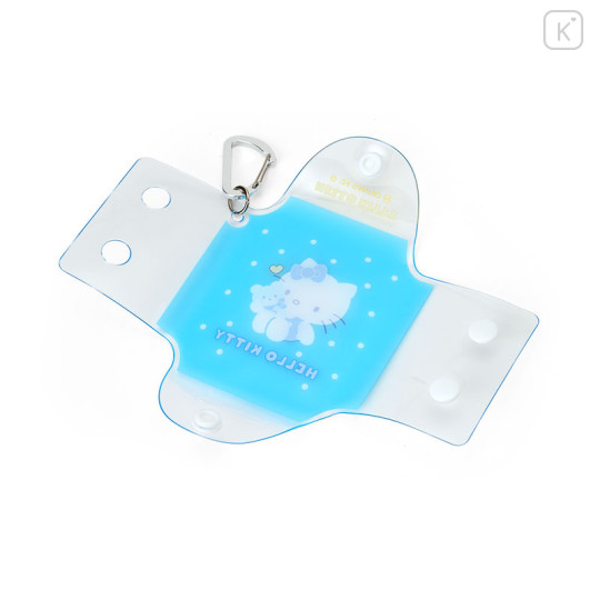 Japan Sanrio Clear Multi Case (SS) - Hello Kitty / Sky Blue Bear - 3