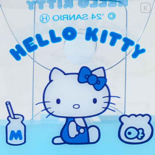 Japan Sanrio Clear Multi Case (SS) - Hello Kitty / Sky Blue Milk - 4