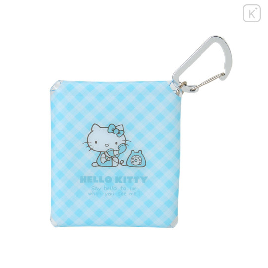 Japan Sanrio Clear Multi Case (SS) - Hello Kitty / Sky Blue Phone Tattersall - 1