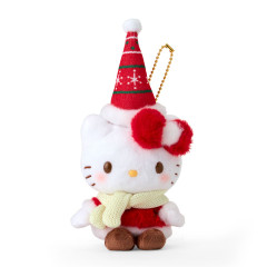 Japan Sanrio Original Mascot Holder - Hello Kitty / Christmas 2024