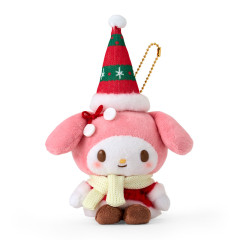 Japan Sanrio Original Mascot Holder - My Melody / Christmas 2024