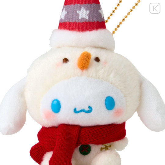 Japan Sanrio Original Mascot Holder - Cinnamoroll / Christmas 2024 - 3