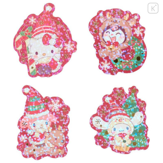 Japan Sanrio Original Sticker Set - Christmas 2024 - 4